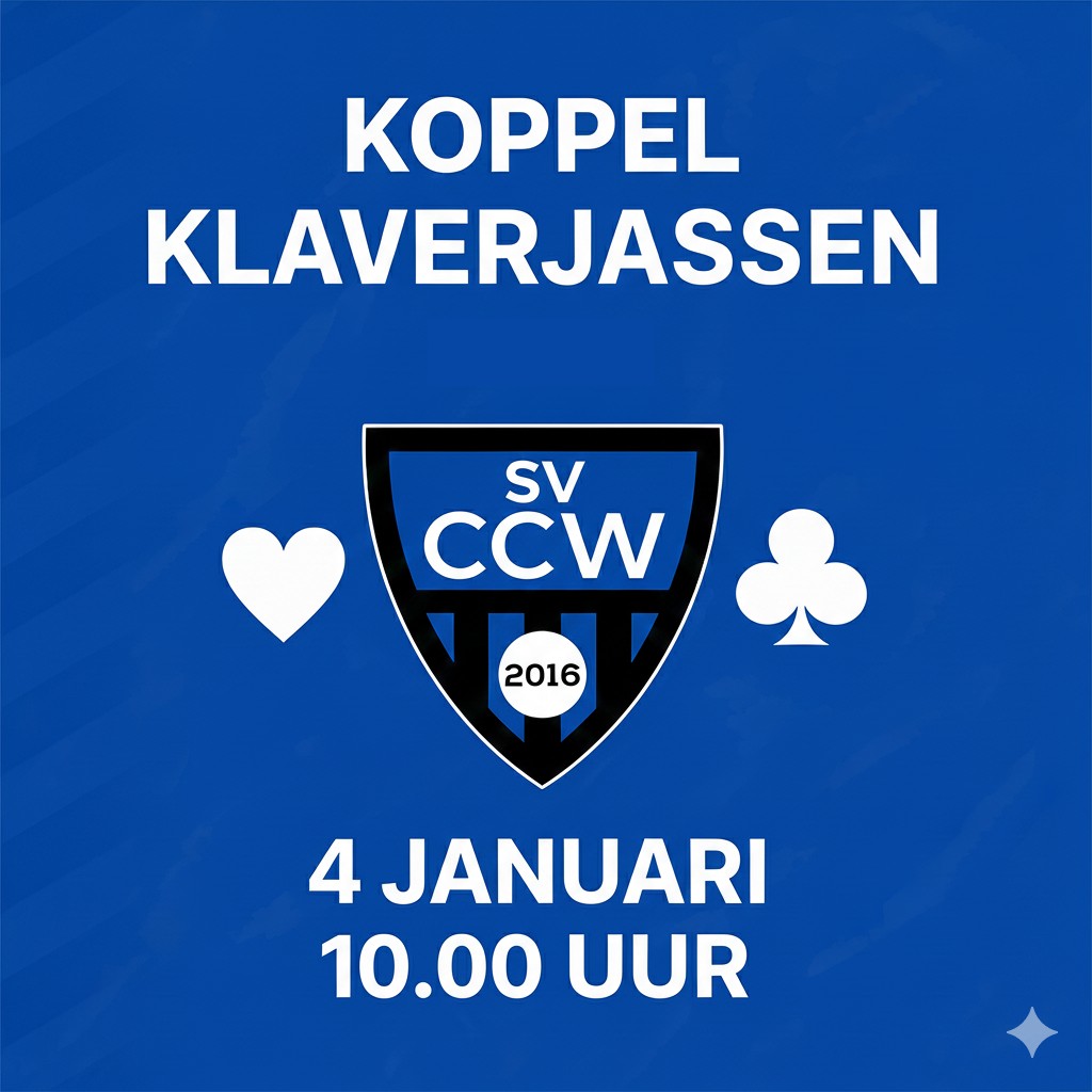 4 januari 2026: koppelklaverjassen